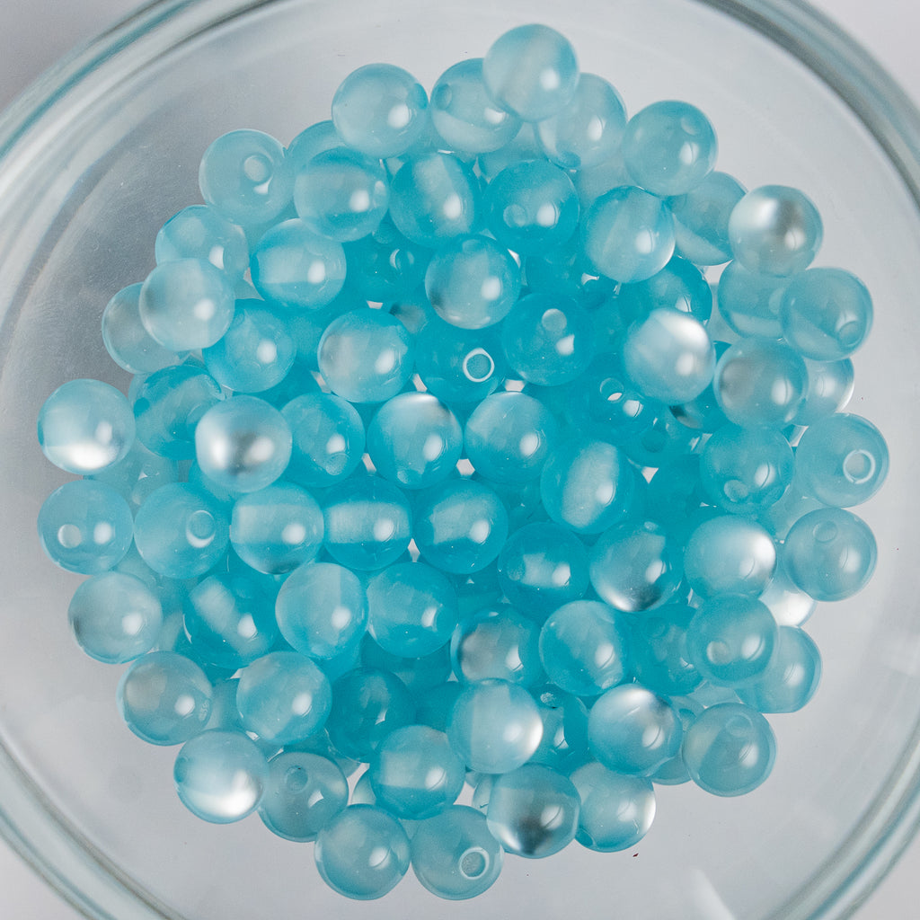 Cat Eye Gorgonia - Round - 6mm - 50 per bag