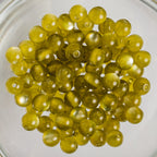 Cat Eye Gorgonia - Round - 6mm - 50 per bag