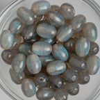 Glitter Gorgonia - Oval - 10.5x8mm - 25 per bag