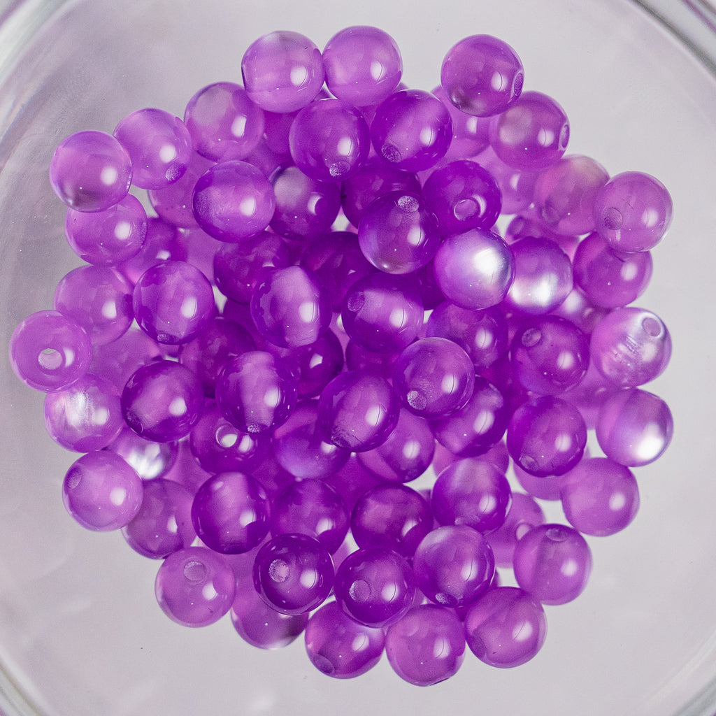 Cat Eye Gorgonia - Round - 6mm - 50 per bag