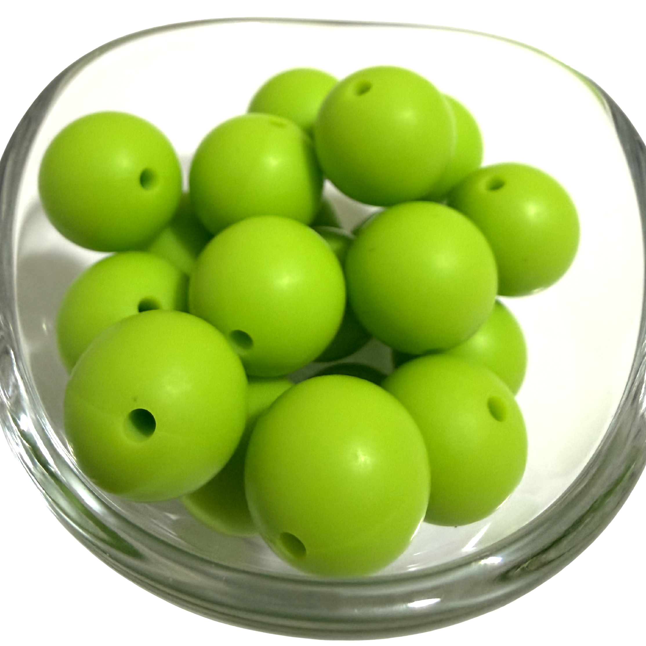 Lime Pop 15mm Round