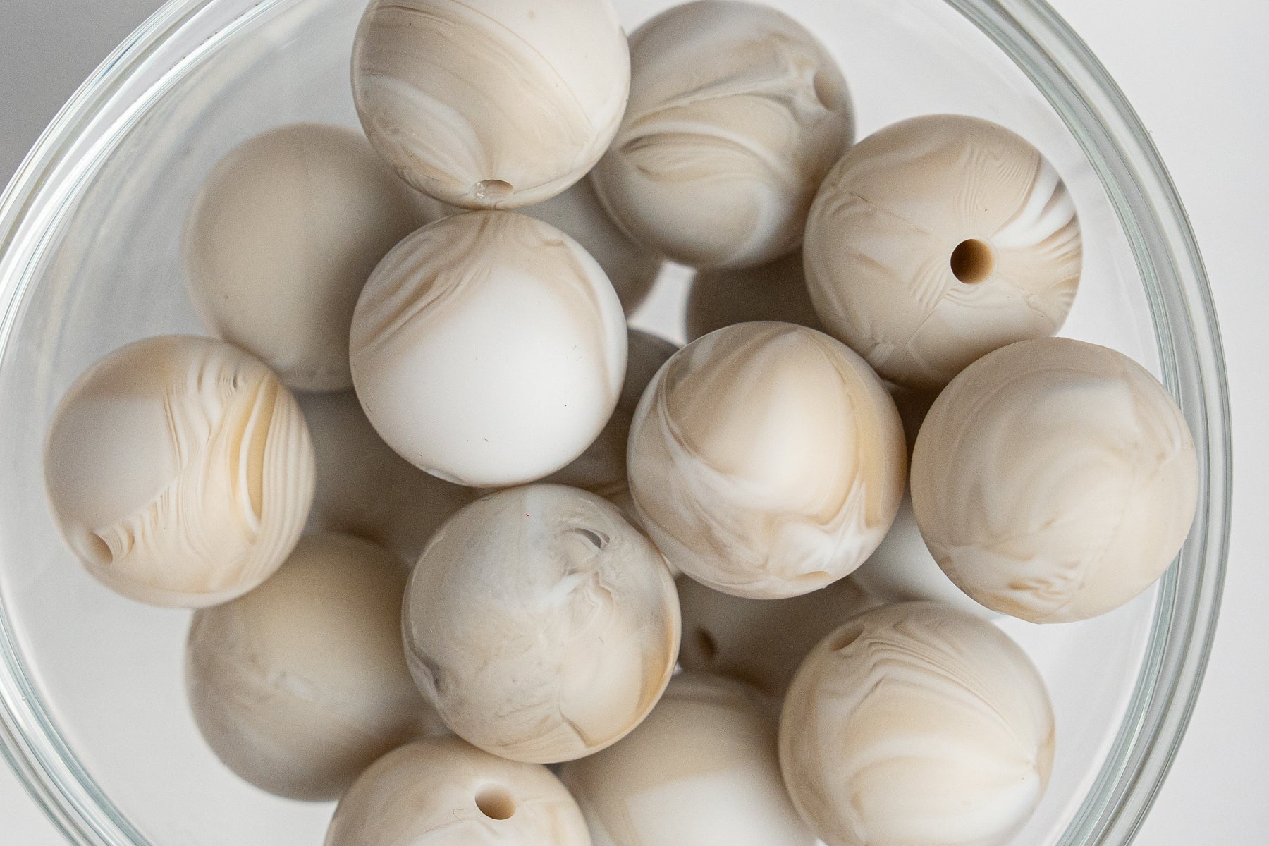 Moonlight Marble 15mm Round