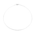 Non-Tarnish 304 Stainless Steel Paperclip Chain Necklace with Lobster Claw Clasps - 19.69 inch - 2 per bag