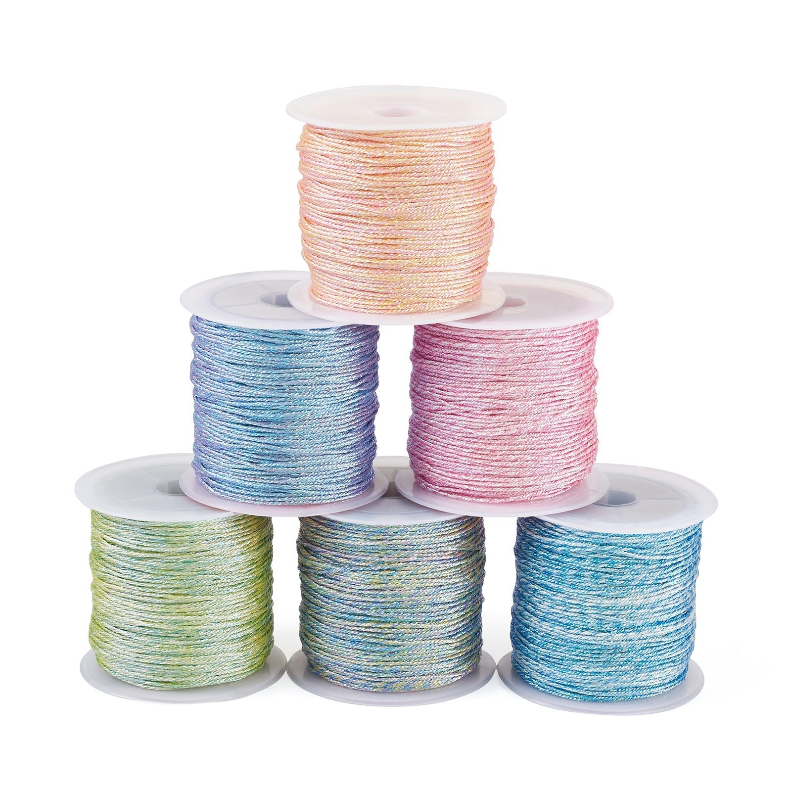12-Ply Polyester Cords - 0.8mm - Appx 25m per Roll