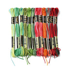 Variegated Burnt Orange Embroidery Floss