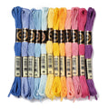 6-Ply Polyester Embroidery Floss - 0.5mm - Appx 8m Skein
