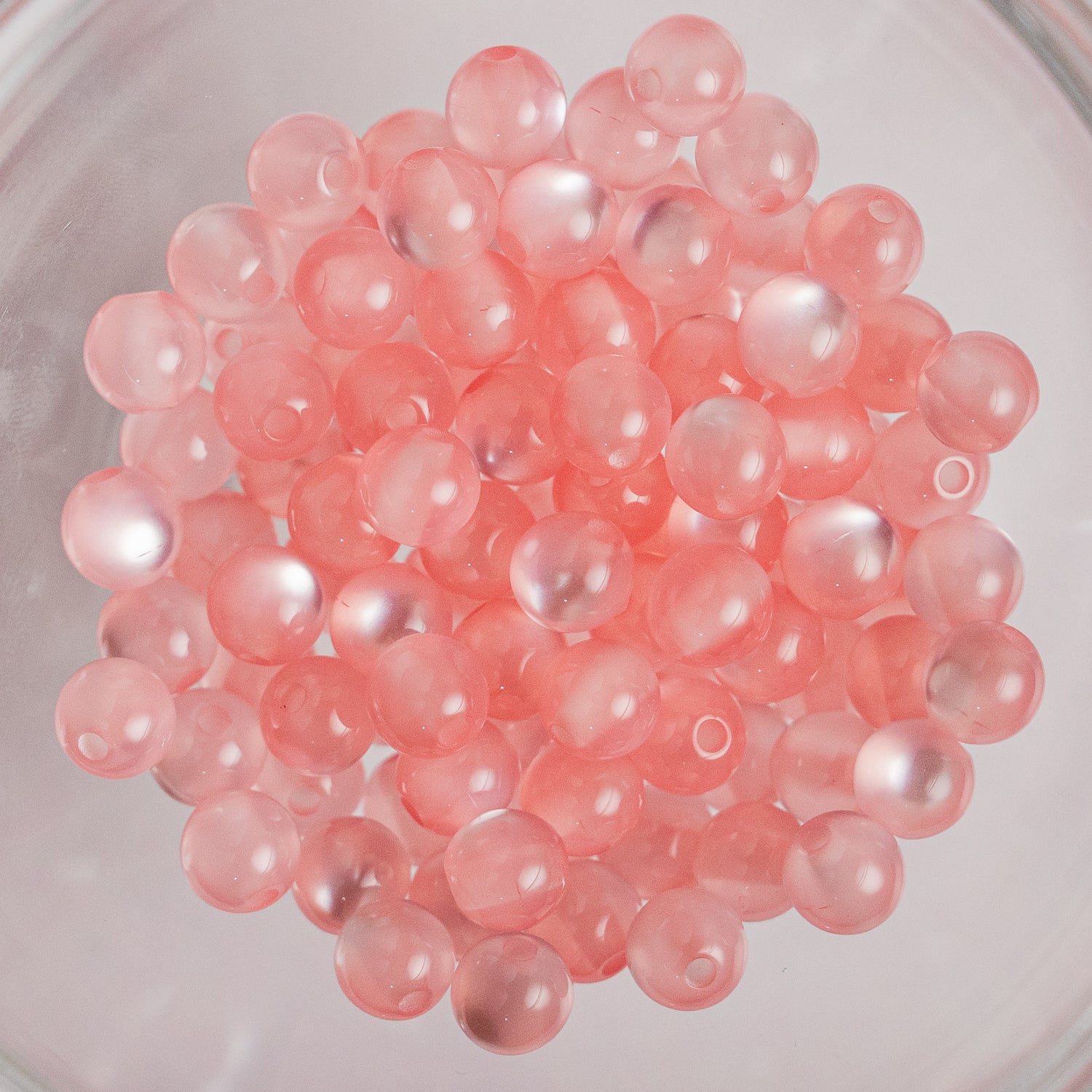 Cat Eye Gorgonia - Round - 6mm - 50 per bag