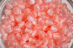 Glitter  Gorgonia - Round - 6mm - 50 per bag