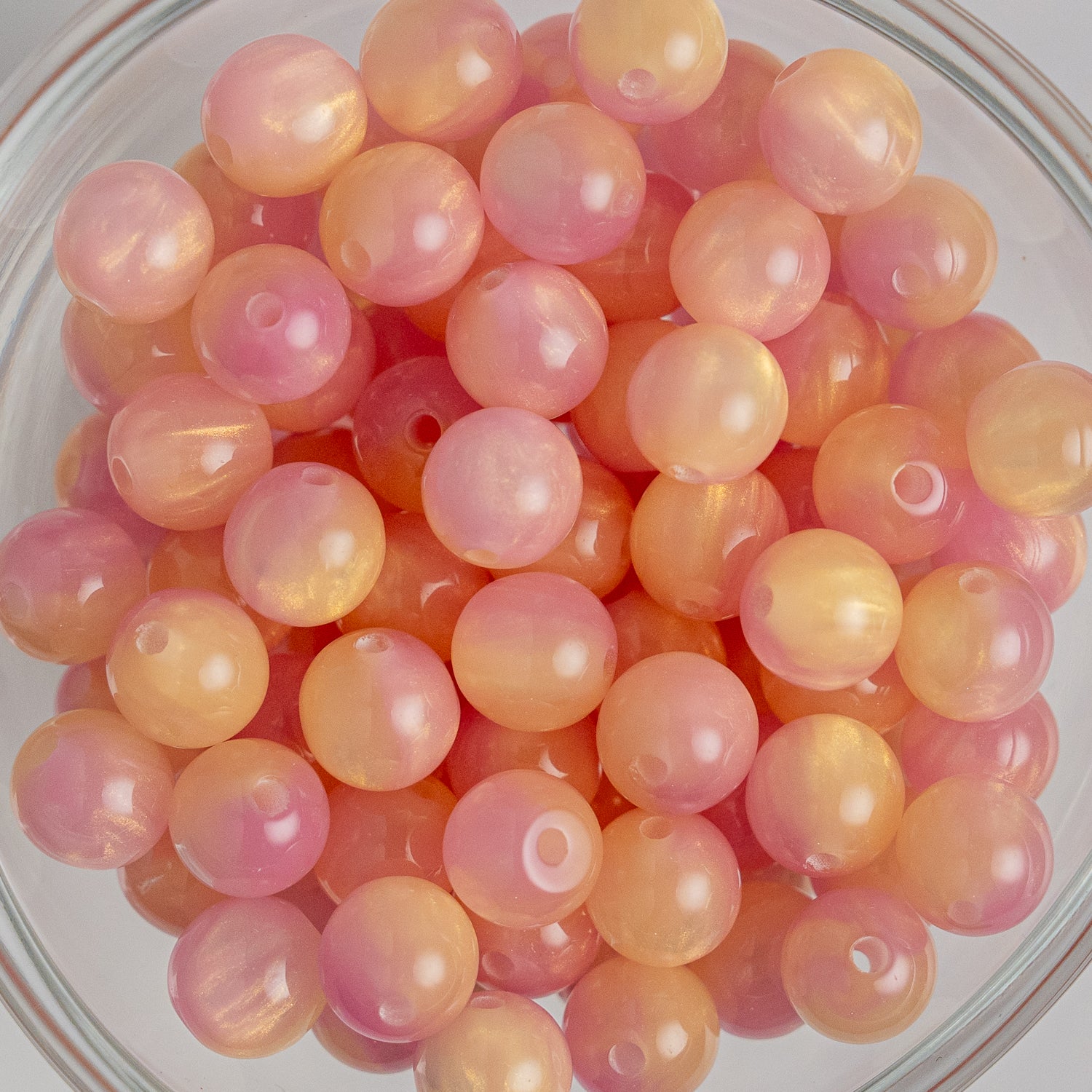 Cat Eye Gorgonia - Round - 8mm - 50 per bag