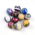 Mixed Color Opaque Resin Beads - Round - 16mm - 5 per bag 