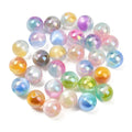Mixed Color Resin Imitation Cat Eye Beads - Round - 16mm - 2 per bag