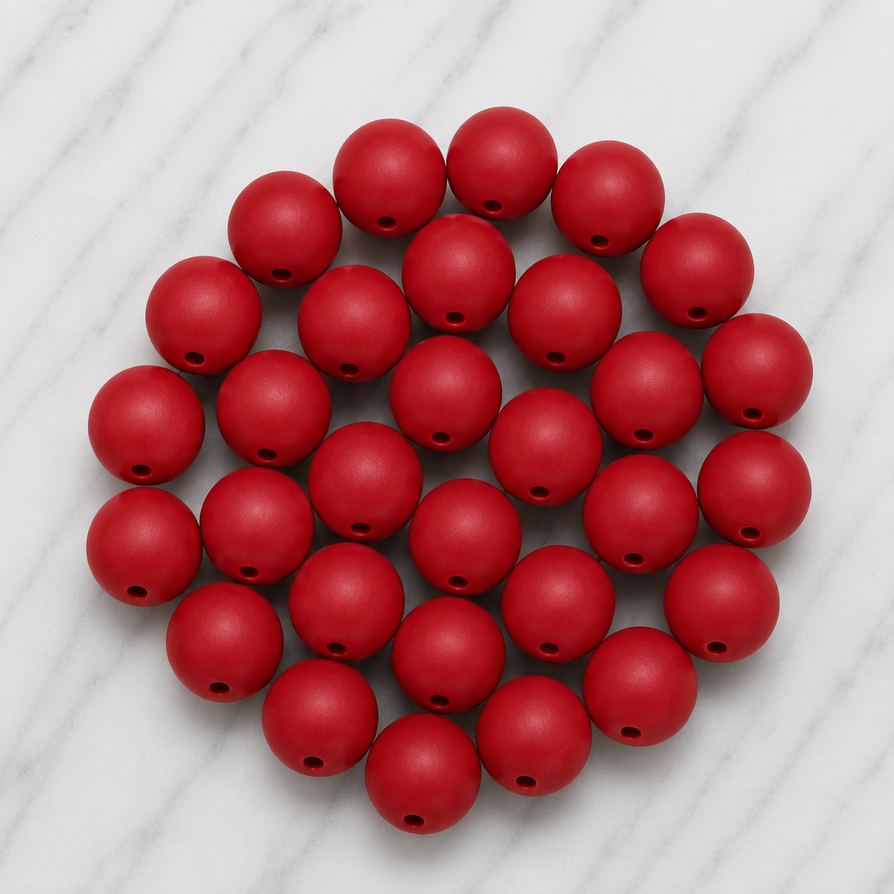 Cherry Bomb 12mm Round Silicone