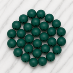 Ever Green 12mm Round Silicone