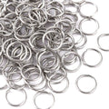 Tarnish Resistant 304 Stainless Steel Open Jump Rings - Round - 20 Gauge - 7x0.8mm - 10 grams per bag 