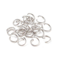 Tarnish Resistant 304 Stainless Steel Open Jump Rings - Round - 20 Gauge - 6x0.8mm - 10 grams per bag