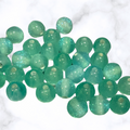Glitter Gorgonia - Round - 8mm - 50 per bag