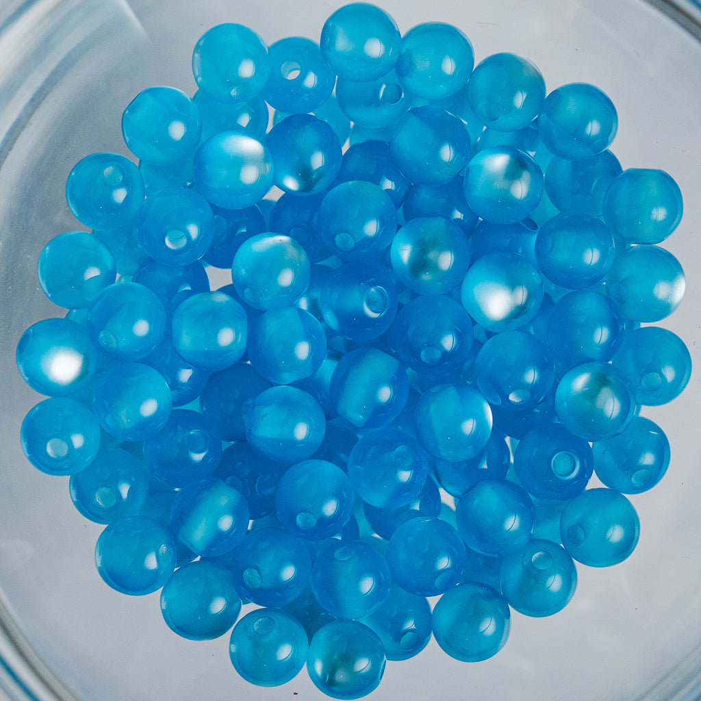 Cat Eye Gorgonia - Round - 6mm - 50 per bag