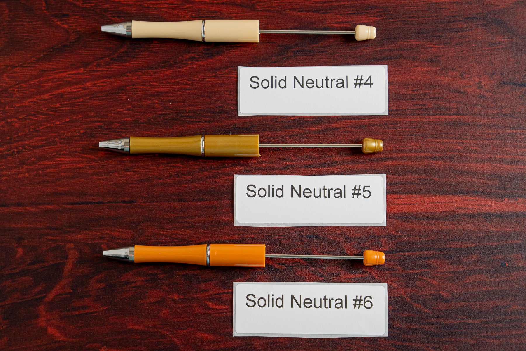 Beadable Pen Solid Neutral