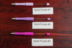 Beadable Pen Solid Purple