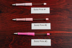 Beadable Pen Solid Pink