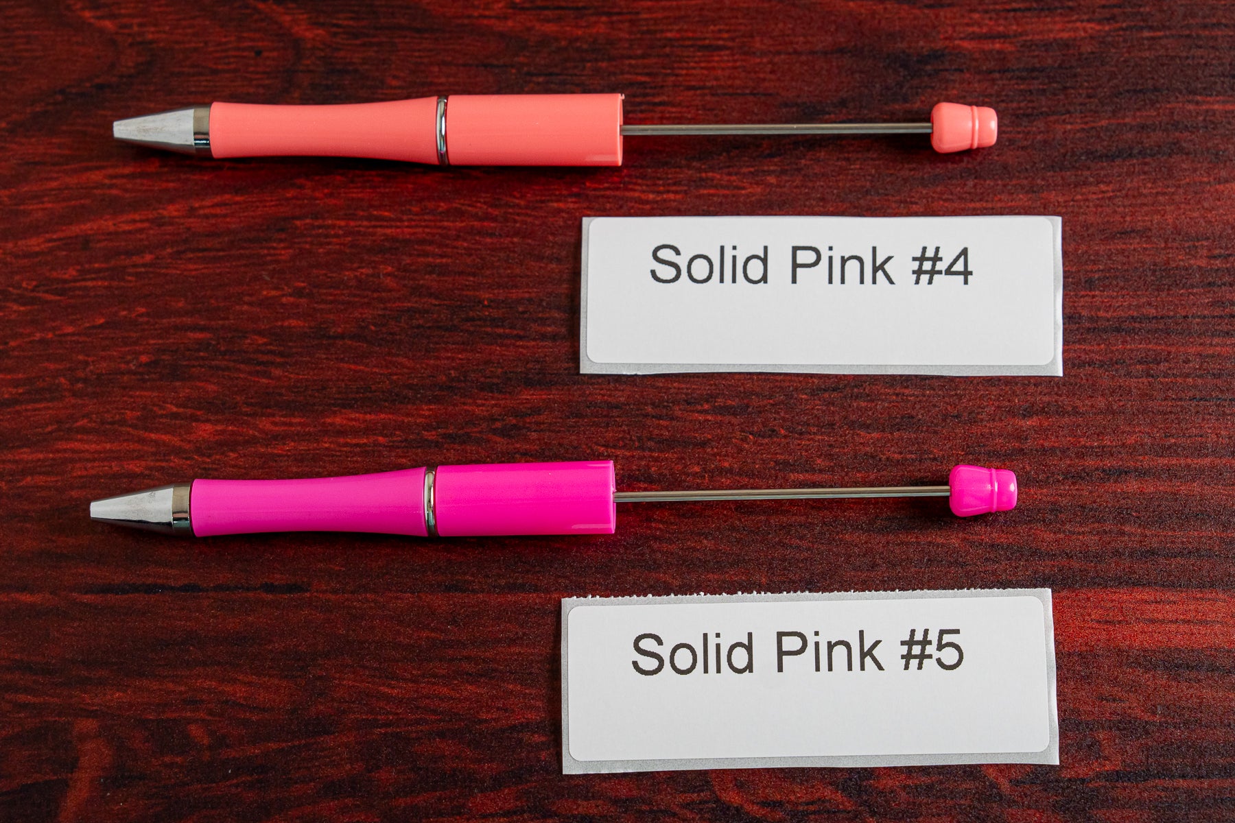 Beadable Pen Solid Pink