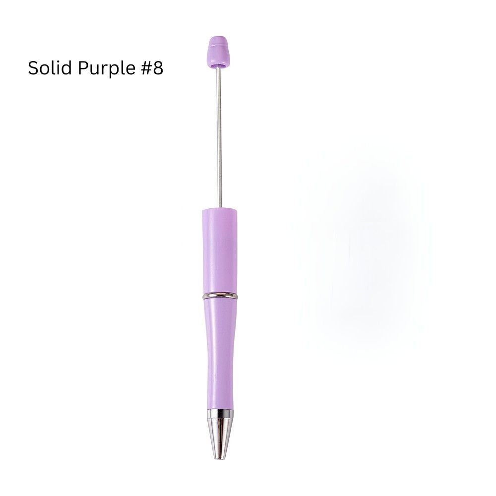 Beadable Pen Solid Purple