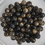 Cat Eye Gorgonia - Round - 6mm - 50 per bag