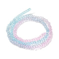 Colorful 3 Transparent   Beads - Faceted Rondelle - 2.6x2.5mm - Appx 135 per strand