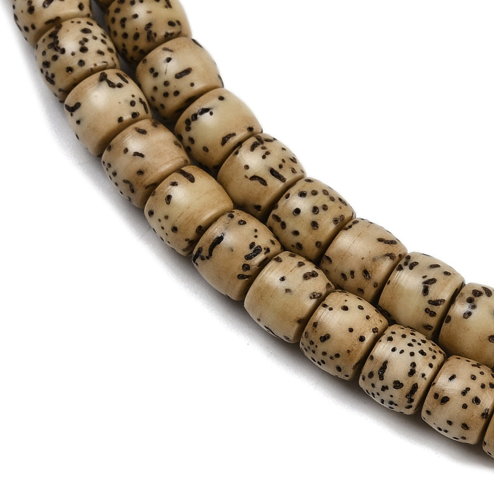 Dark Khaki Rudraksha Bodhi Seed Beads