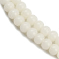 Natural White Bodhi Root Beads Rondelle