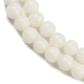 Natural White Bodhi Root Beads - Round - 8mm - 15 per bag
