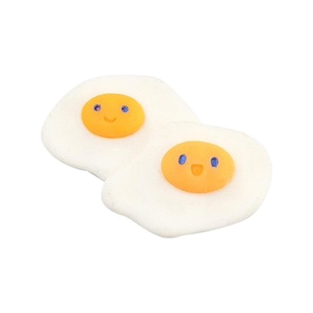 Opaque Resin Cabochons - Egg & Chick & Tomato - 16-18x19-26x6.5-7.5mm - 4 per bag