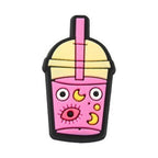 Mixed Color PVC Plastic Cabochon - Drink & Ice Cream - 25-31x20-32x4mm - 2 per bag