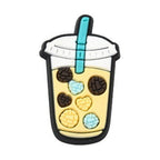 Mixed Color PVC Plastic Cabochon - Drink & Ice Cream - 25-31x20-32x4mm - 2 per bag