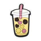 Mixed Color PVC Plastic Cabochon - Drink & Ice Cream - 25-31x20-32x4mm - 2 per bag