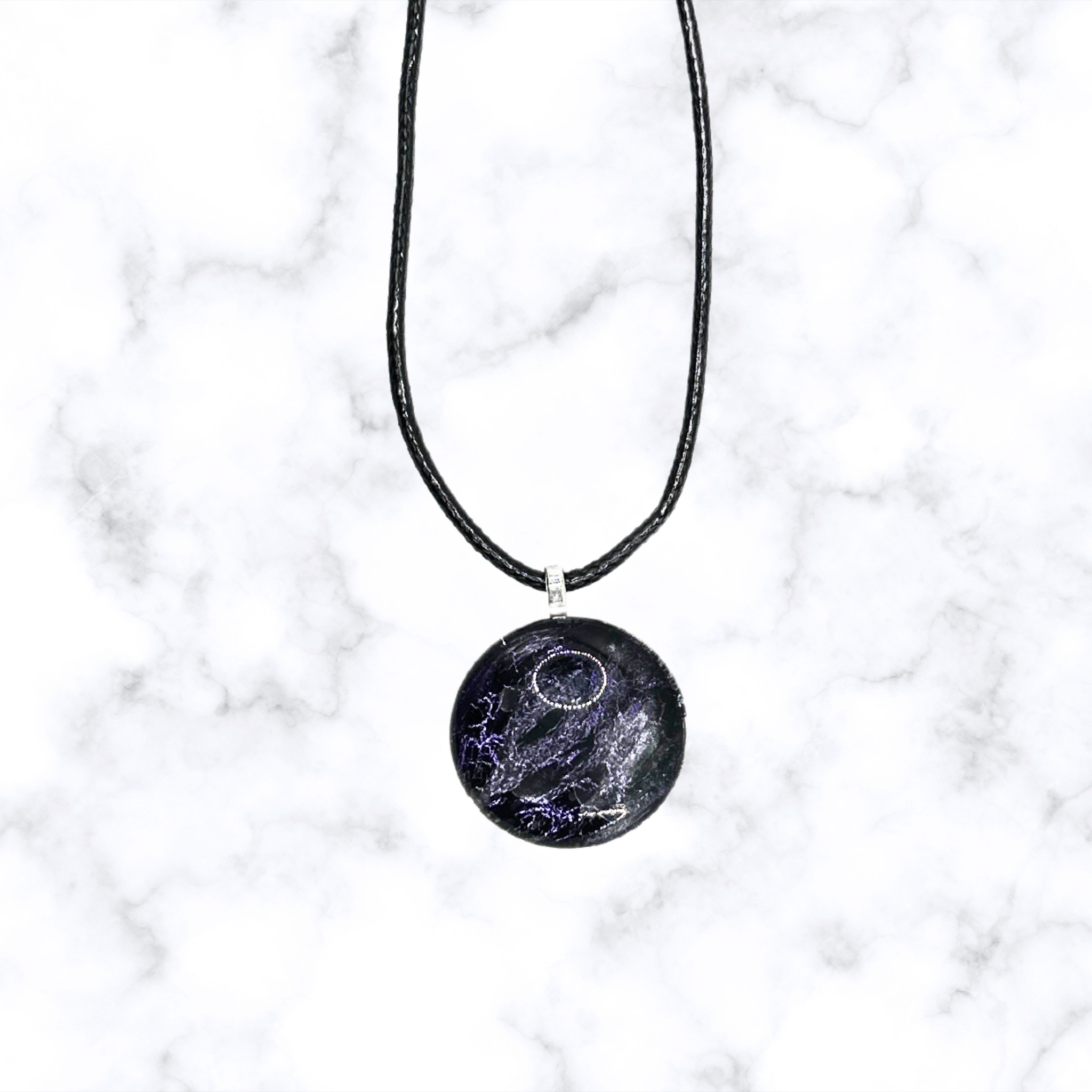 Crackle Polish Necklace - Multiple Options