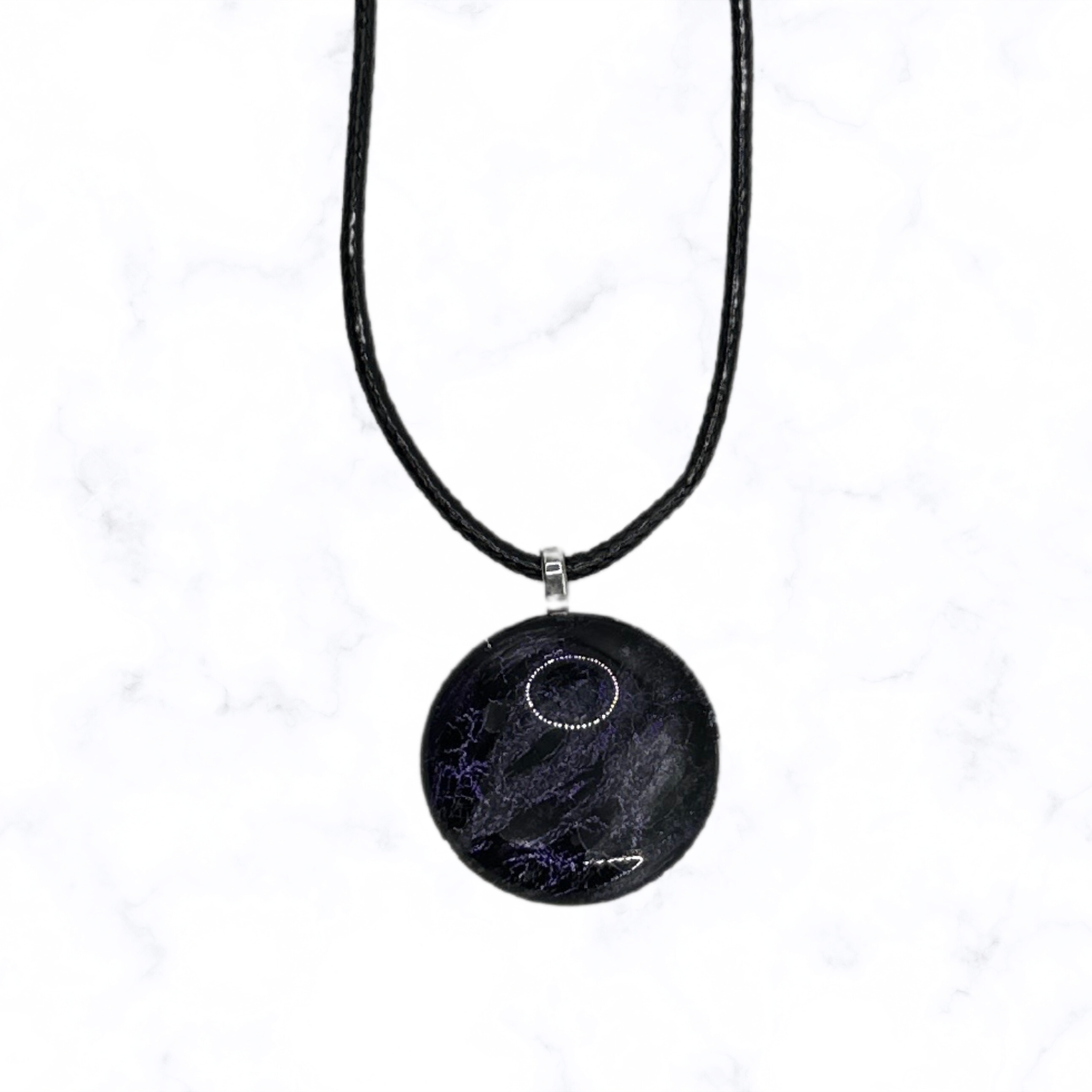 Crackle Polish Necklace - Multiple Options