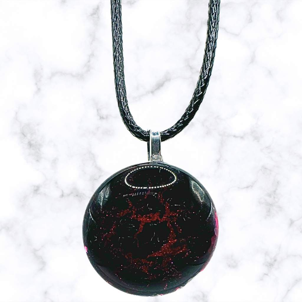 Crackle Polish Necklace - Multiple Options