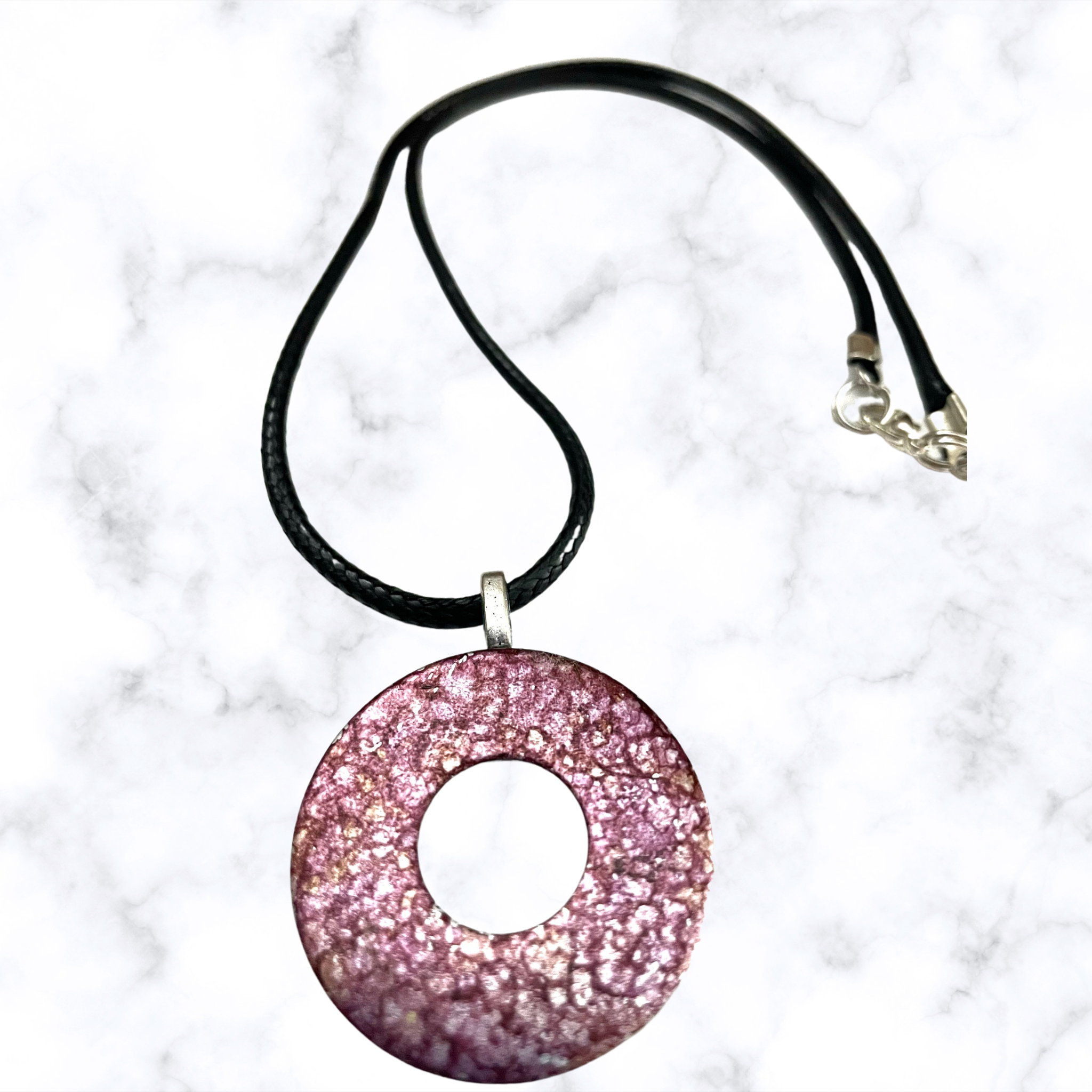 Grape Washer Necklace