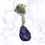 Acrylic Druzy Necklace