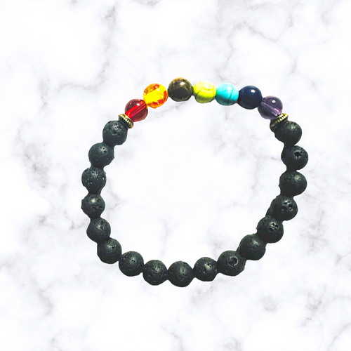 7 Chakra Stretchy Bracelet