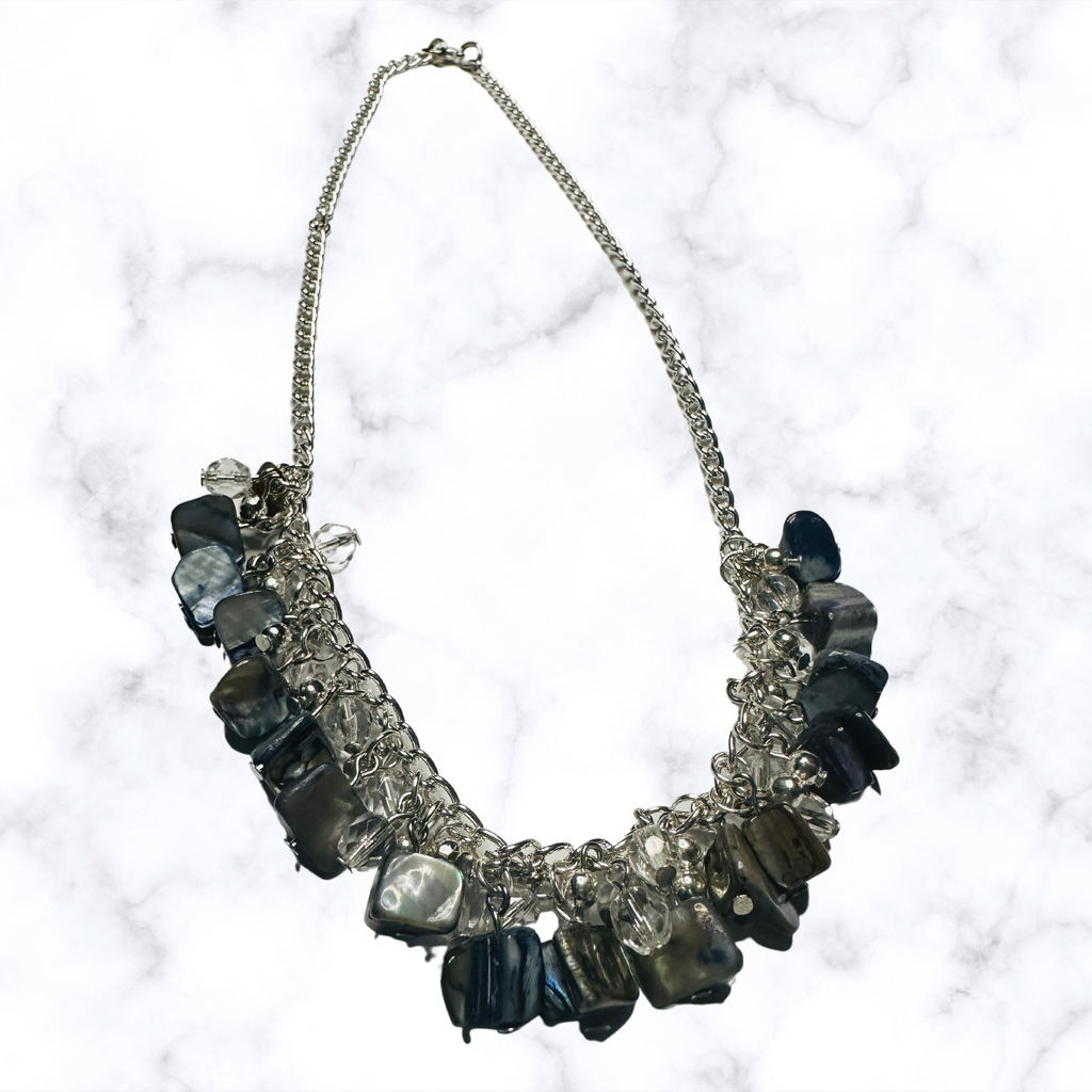 Blue Chip Mother of Pearl Necklace