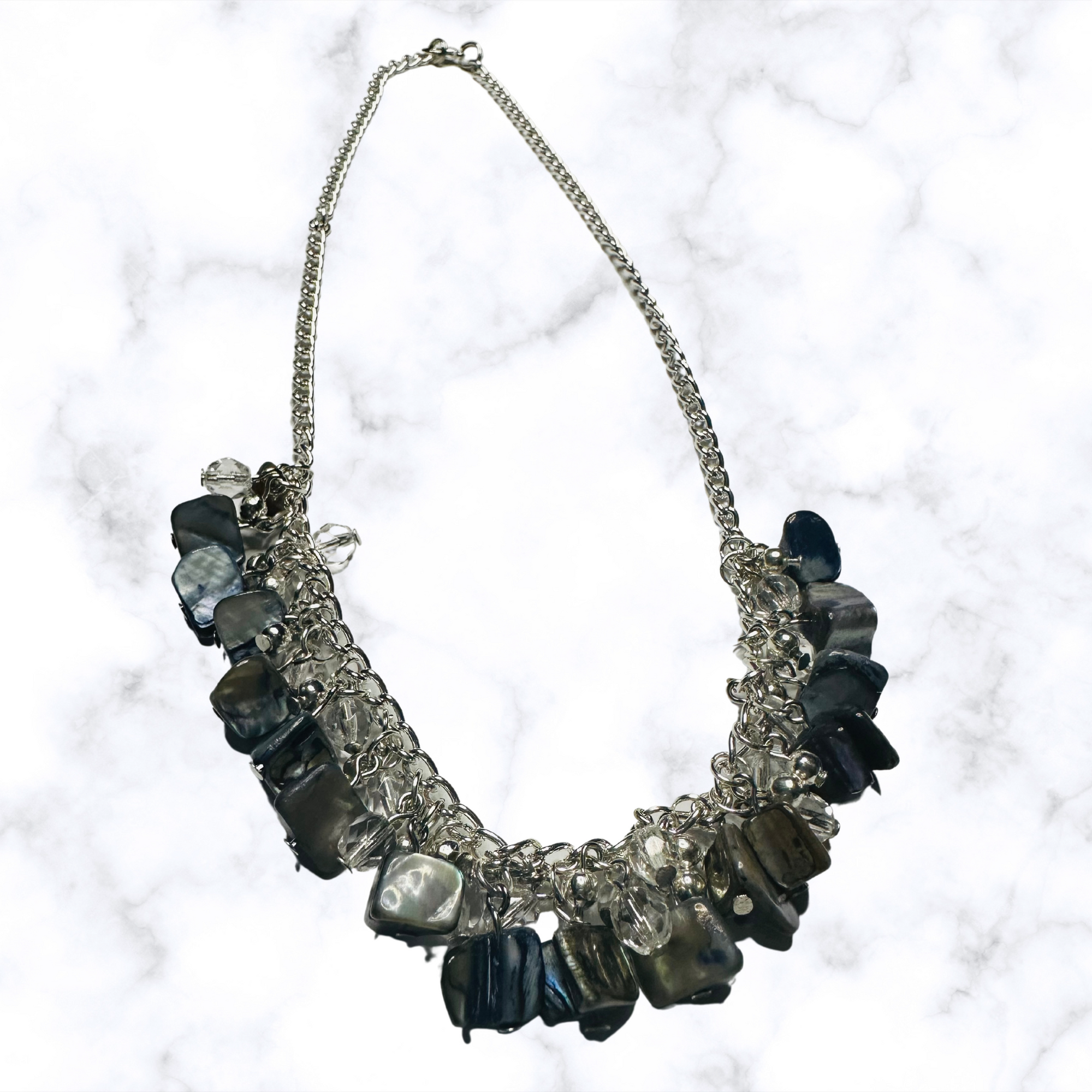 Blue Chip Mother of Pearl Necklace