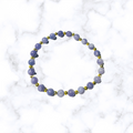 Blue with Purple Undertones Stretchy Bracelet