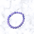 Lilac Jade Stretchy Bracelet