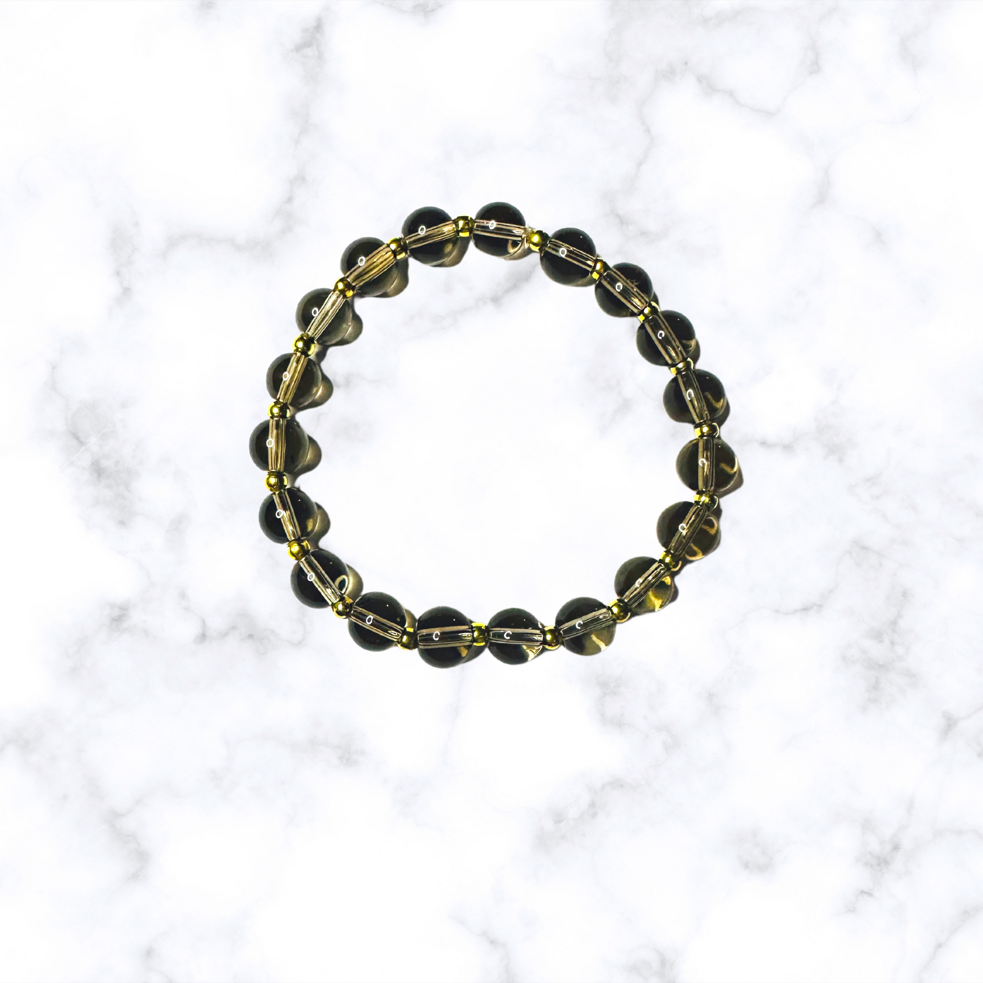 Smoky Quartz Stretchy Bracelet