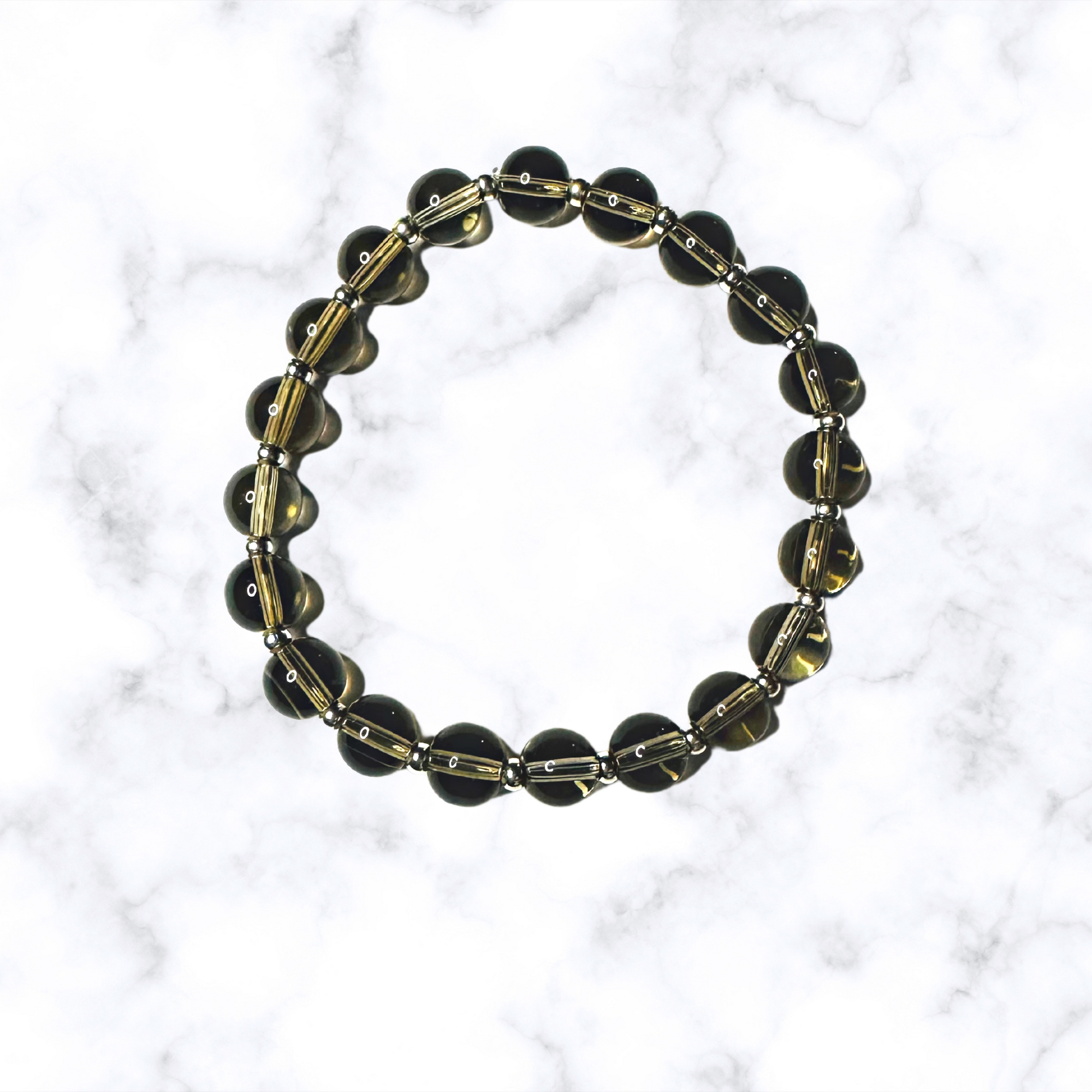 Smoky Quartz Stretchy Bracelet