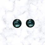 Flower Print Earrings
