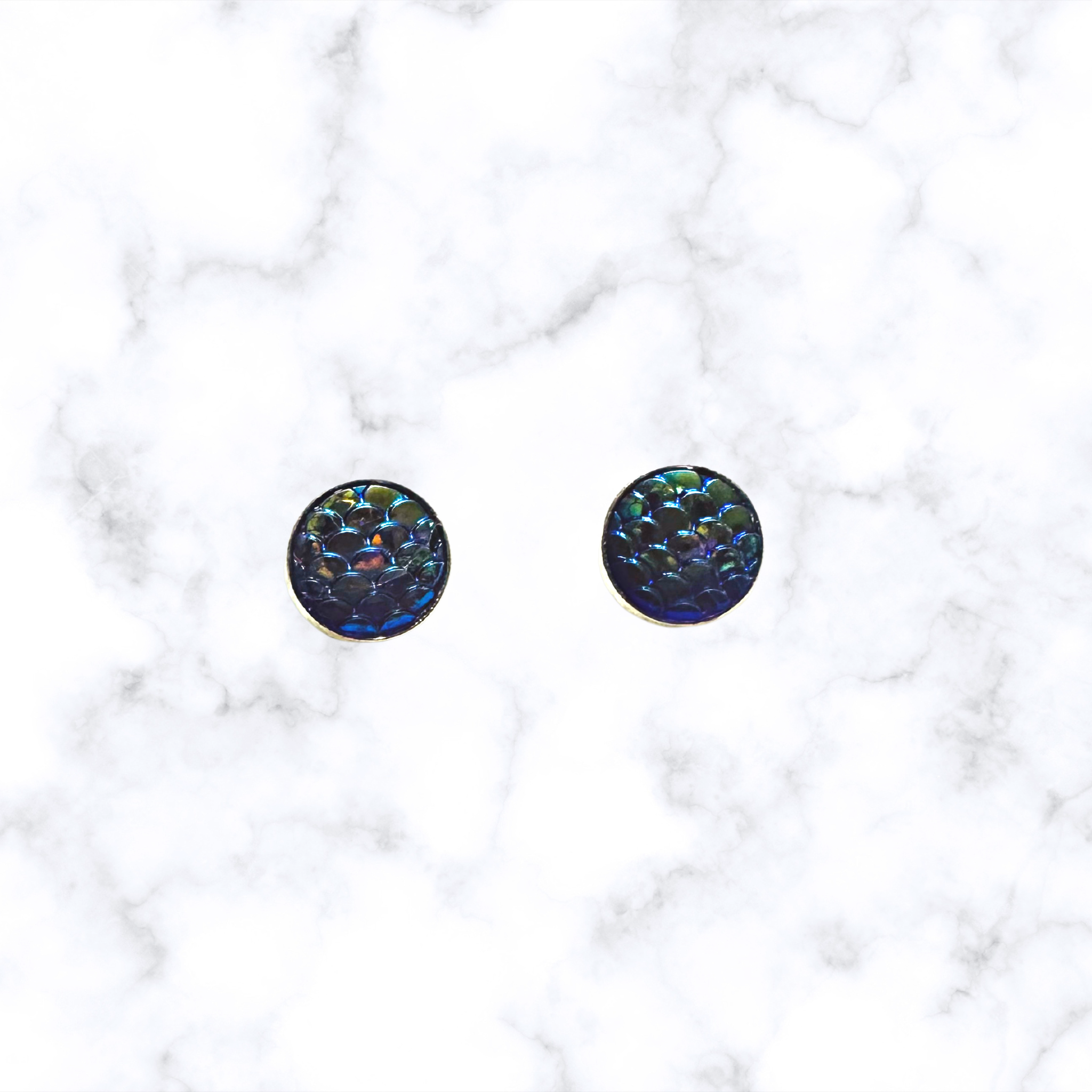 Mermaid Post Earrings