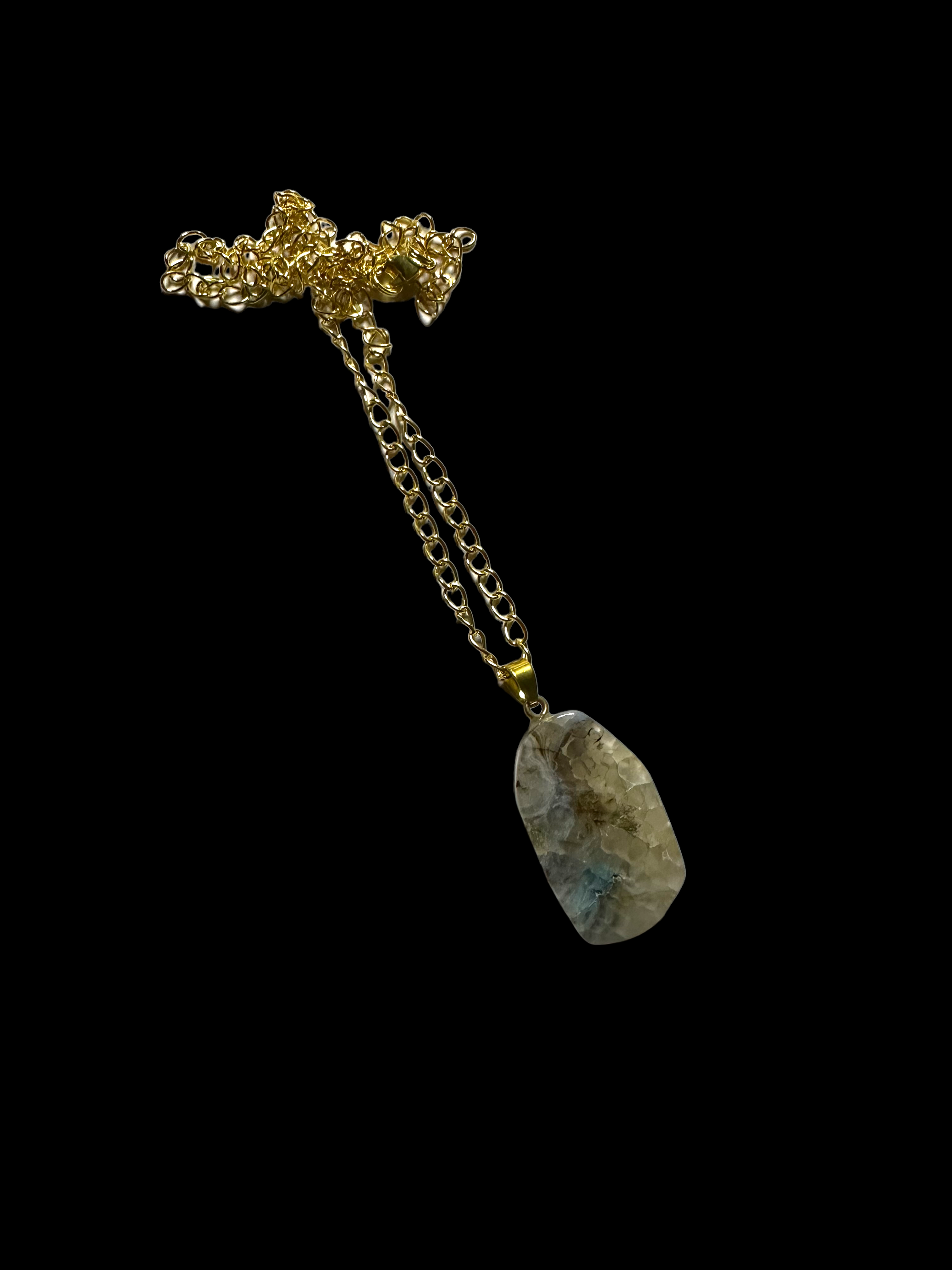 Agate Pendant Necklace